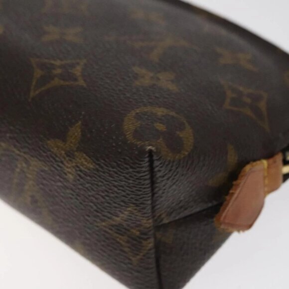 LOUIS VUITTON Monogram Pochette Cosmetic PM Pouch M43998 LV Auth 126341 - Picture 10 of 16